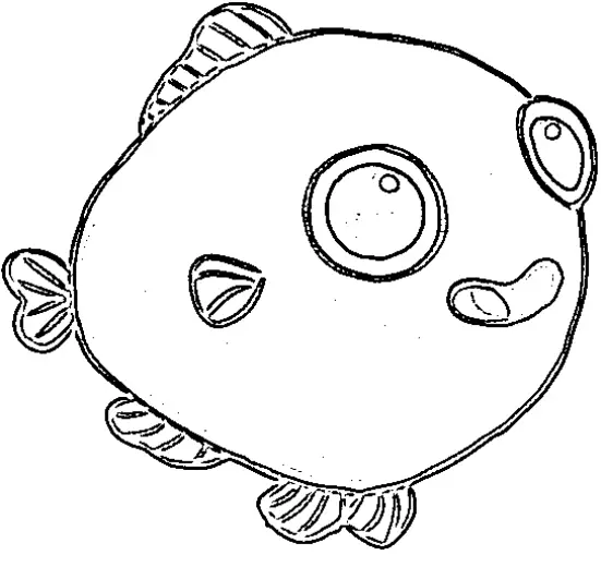desenho de peixe para colorir 2
