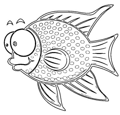 desenho de peixe para colorir 8