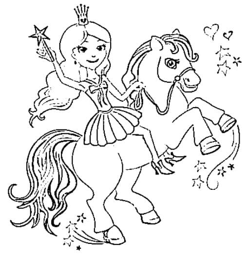 desenho de princesas para colorir 15