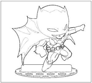 desenho do batman para colorir 12