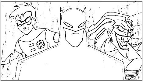 desenho do batman para colorir 5