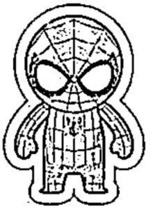 desenho do homem aranha para colorir 15