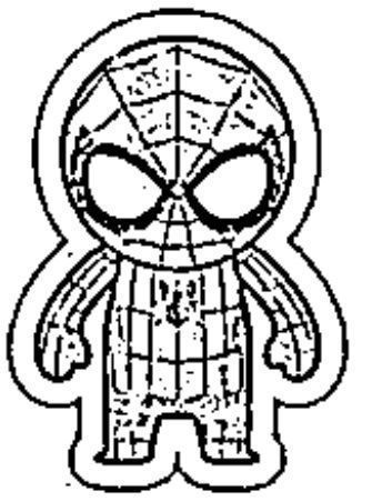 desenho do homem aranha para colorir 15