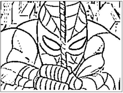 desenho do homem aranha para colorir 17