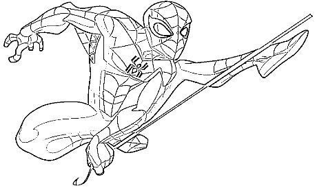 desenho do homem aranha para colorir 8