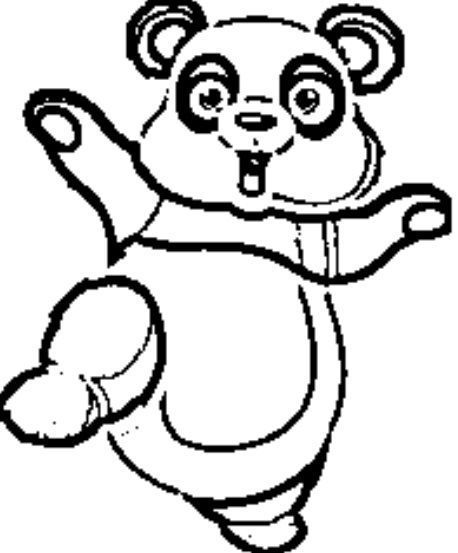 desenho do kung fu panda para colorir 3