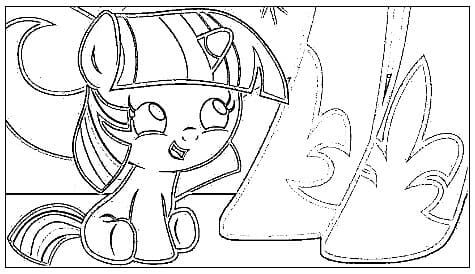 desenho do my little pony para colorir 1