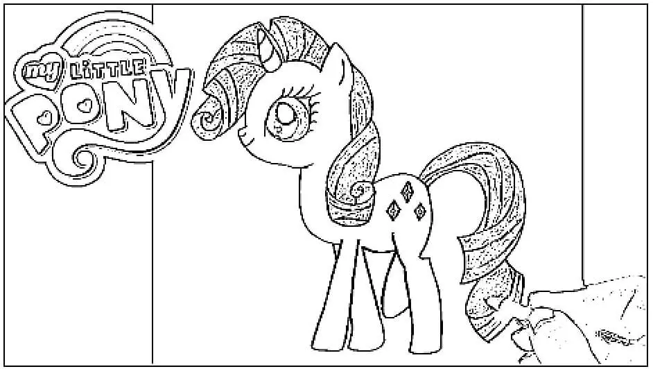 desenho do my little pony para colorir 3