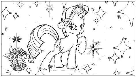 desenho do my little pony para colorir 9