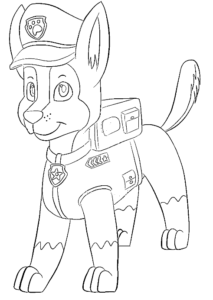 desenhos da patrulha canina para colorir 8